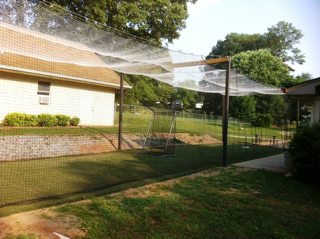 Building a Home Batting Cage