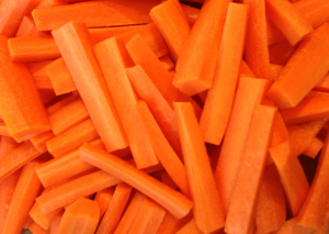 cut carrots