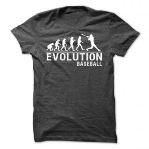 evolution baseball tshirt