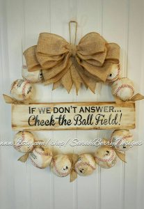 if we dont answer check the ball field