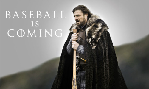 Baseball is Coming Game of Thrones meme