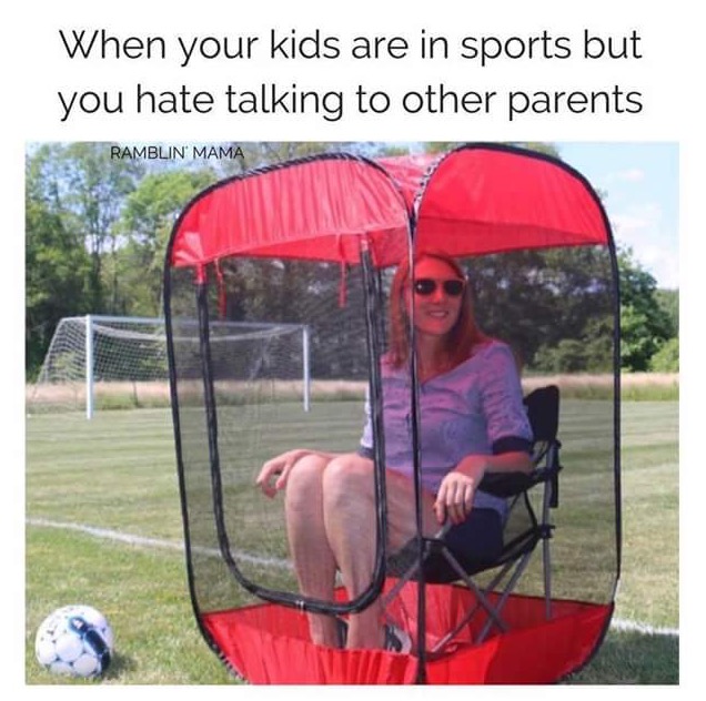 when your kids are in sports