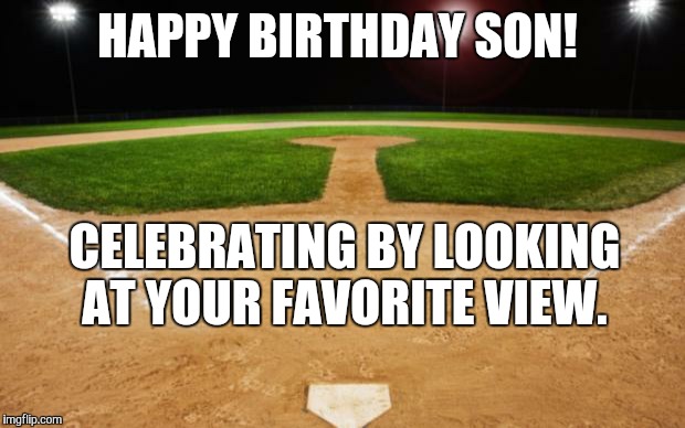 baseball birthday son meme
