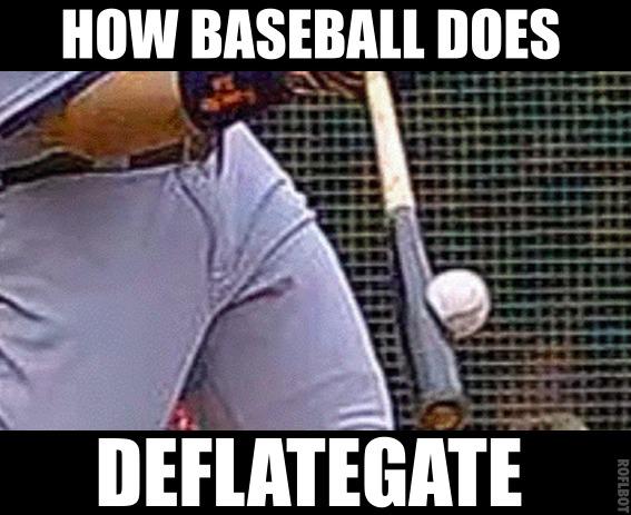 baseball deflategate meme