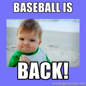 baseball is back