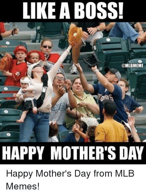 baseball mothers day meme