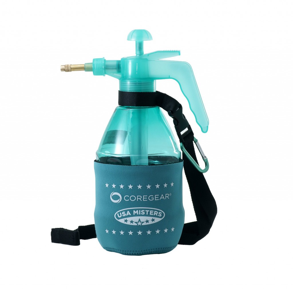 CoolGear personal water bottle pump spray mister