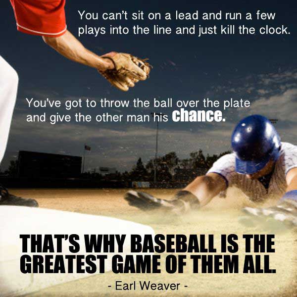 thats why baseball is the greatest