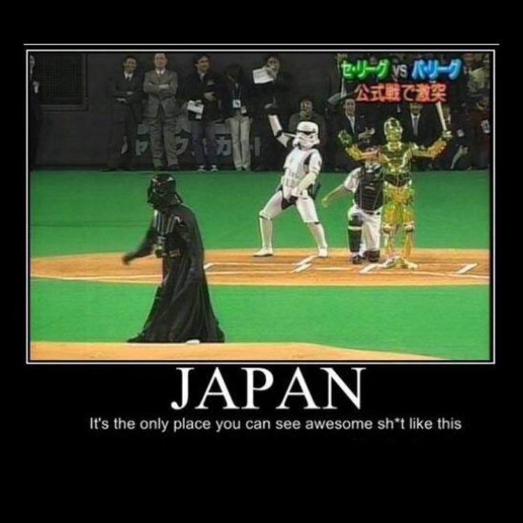 japan awesome baseball shit