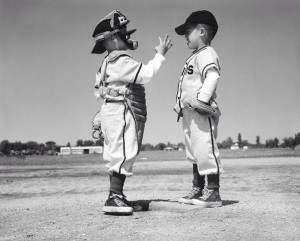 old school baseball boys