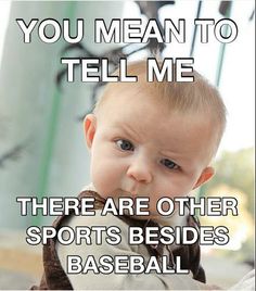 other sports besides baseball meme