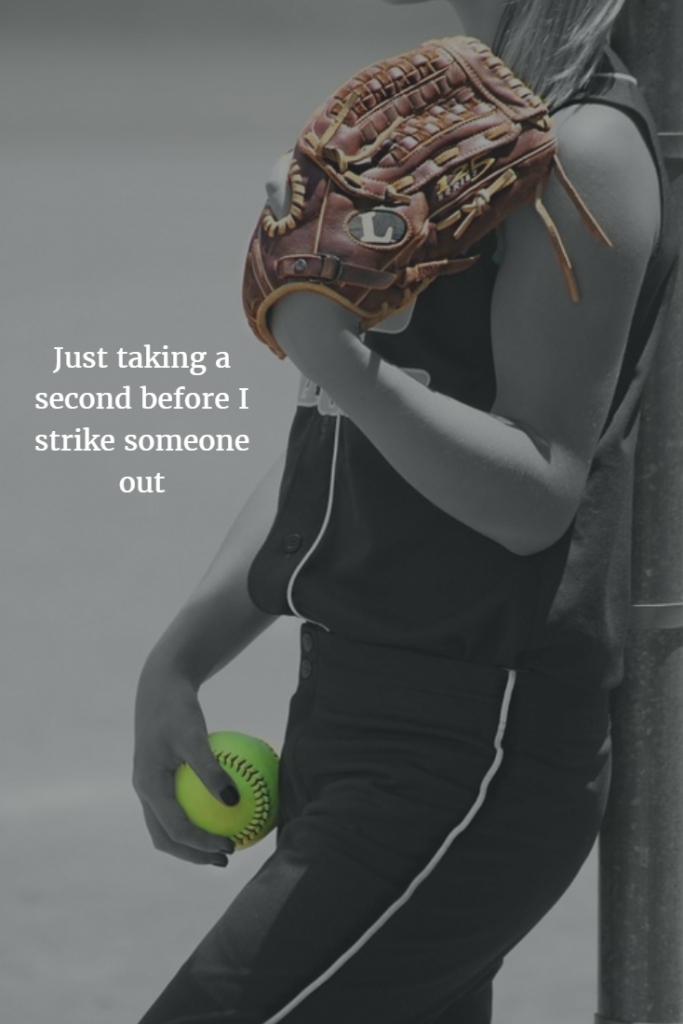 just taking a second before i strike someone out