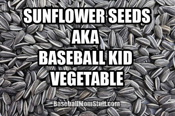 sunflower seeds aka baseball kid vegetable meme