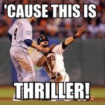 thriller baseball meme