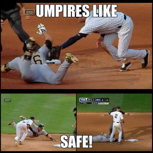 umpires like safe