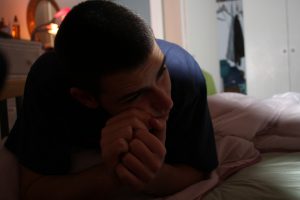 tired boy