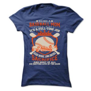 baseball mom isn't easy tshirt