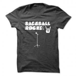 baseball rocks tshirt