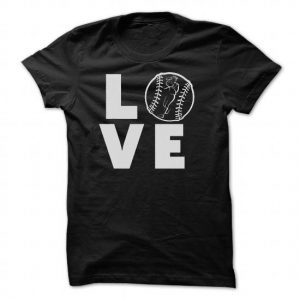 LOVE softball tshirt