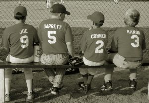 players on bench