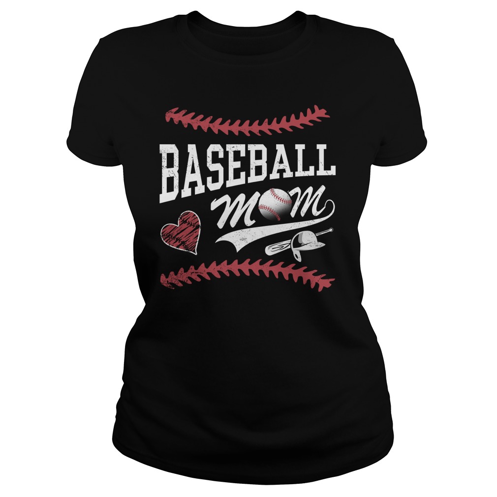 baseball mom with threads simple