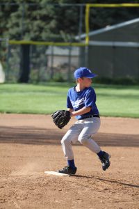 boy pitching