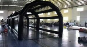 inflatable batting cage