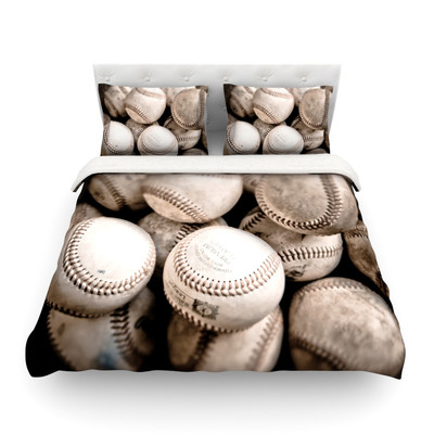 On the Mound by Debbra Obertanec Featherweight Duvet Cover by KESS InHouse