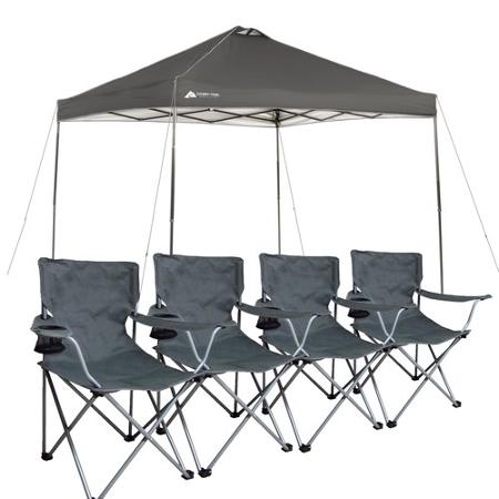 ozark trail canopy with chairs