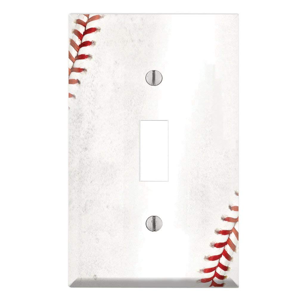 Single Toggle Wall Switch Cover Plate Decor Wallplate