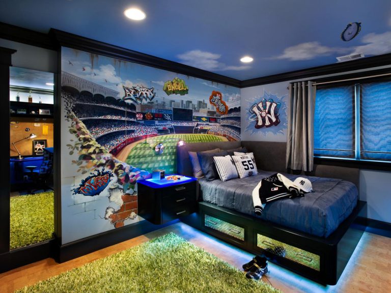baseball-themed-bedroom-with-stadium