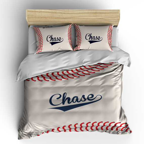 boys baseball comforter