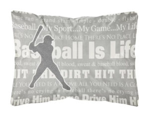 Wayfair baseball is life pillow