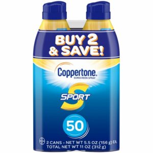 coppertone spf 50 sport sunscreen