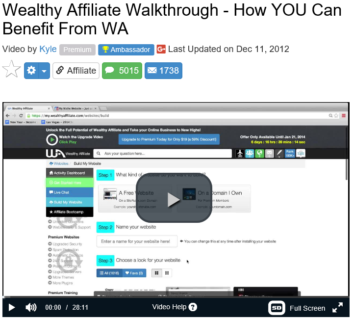 How you can benefit from Wealthy Affiliate