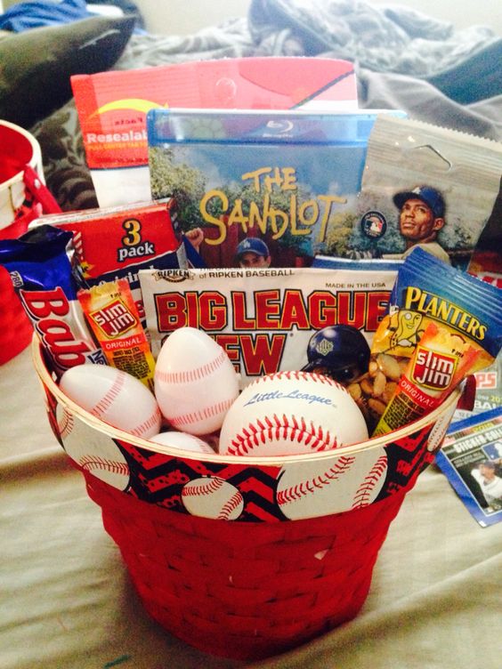 Make a Baseball Easter Basket for Your Baseball Fan