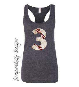 baseball tank top