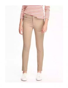 pixie long mid rise pants