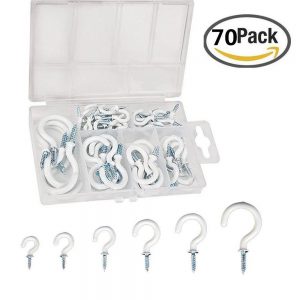 set of 70 cup hooks