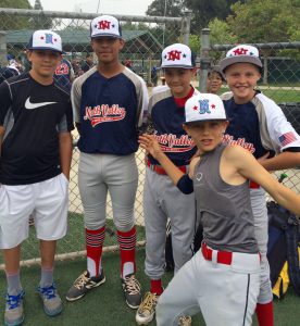 group of baseball kids