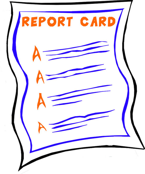 report card