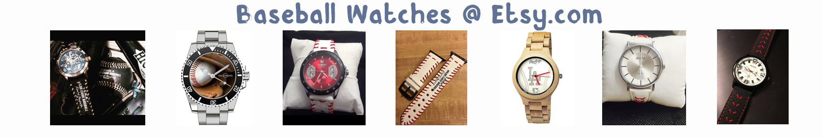 etsy baseball watch banner white background