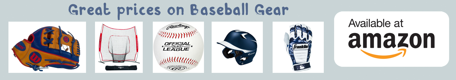 amazon baseball gear banner