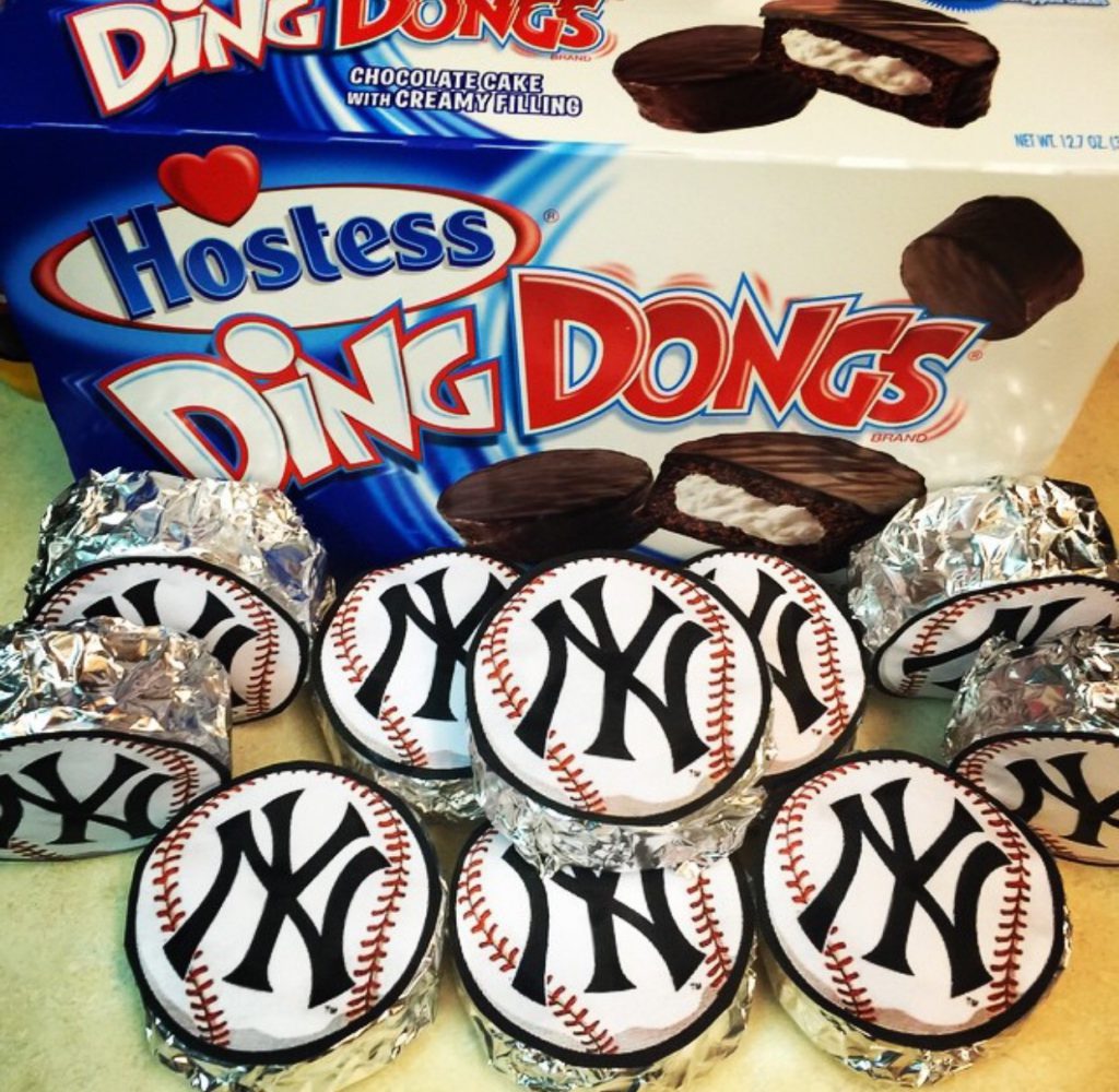 ding dong baseball treats