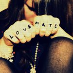 love hate tattoos