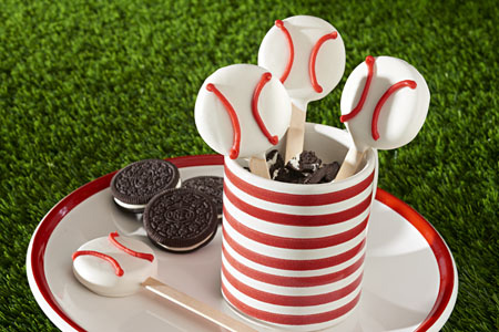 oreo baseball pops