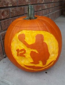 10 Baseball and Softball Halloween Pumpkin Ideas