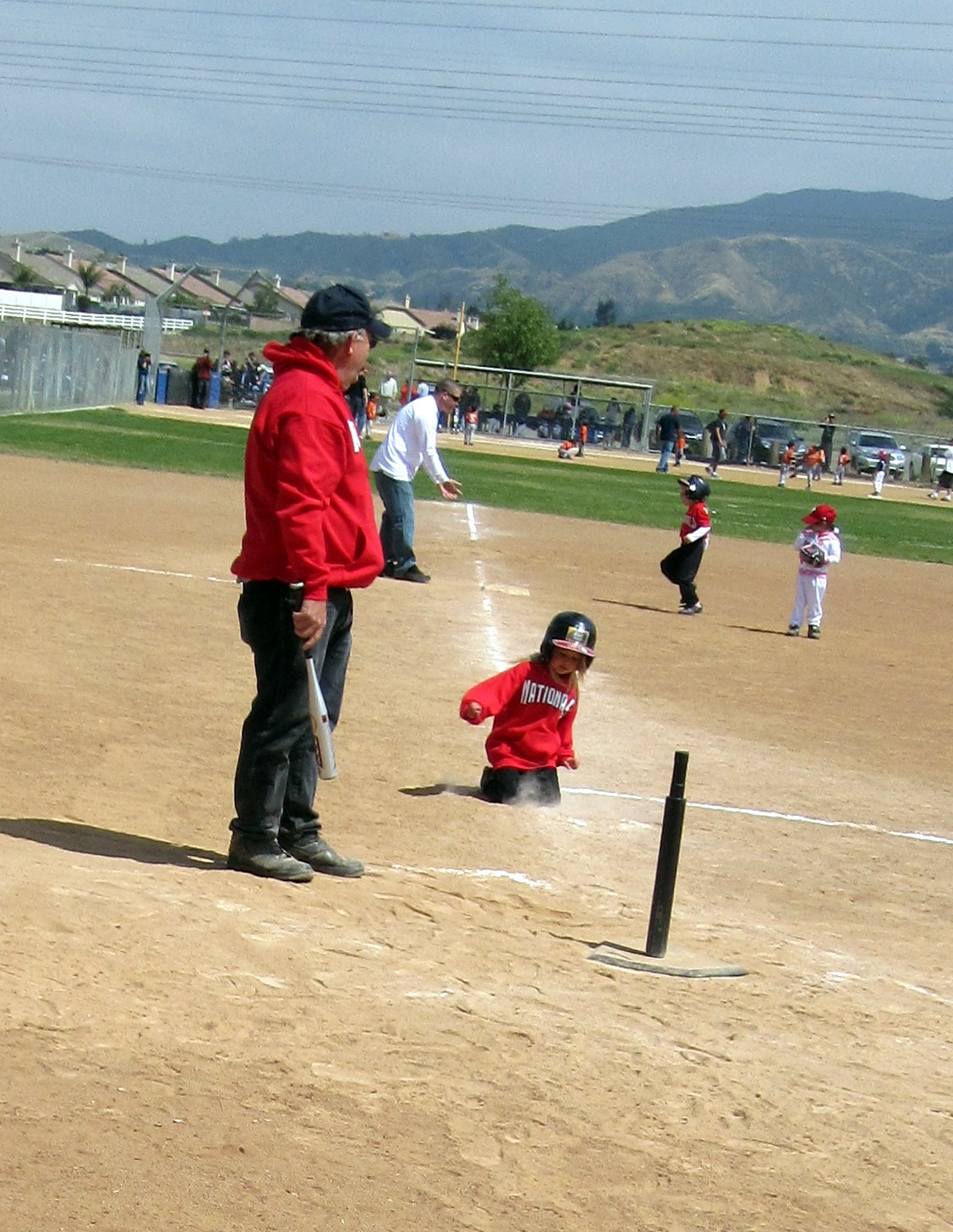 premature baseball slide