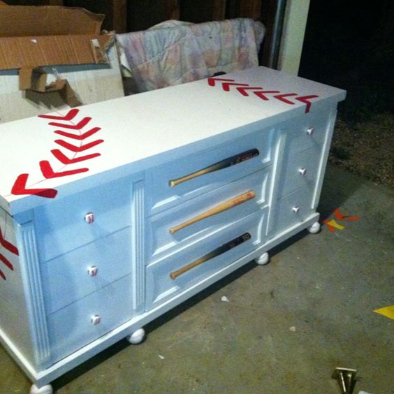 10 Cool Diy Baseball Dresser Ideas