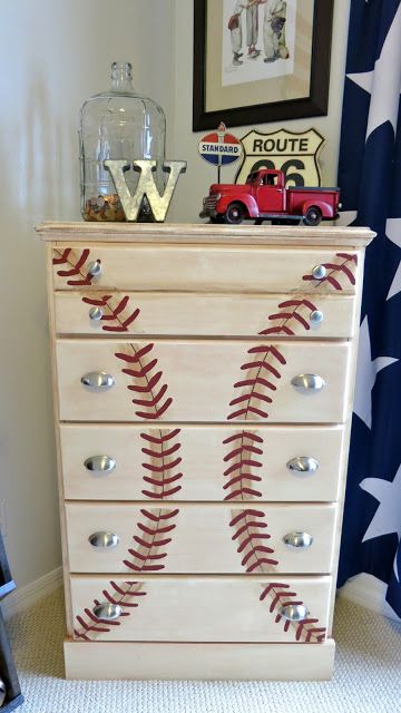 10 Cool Diy Baseball Dresser Ideas